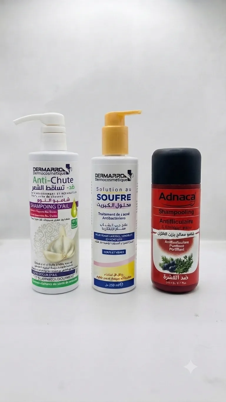 Shampoing et solution