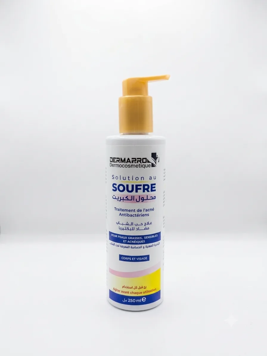 Solution Moussante au soufre